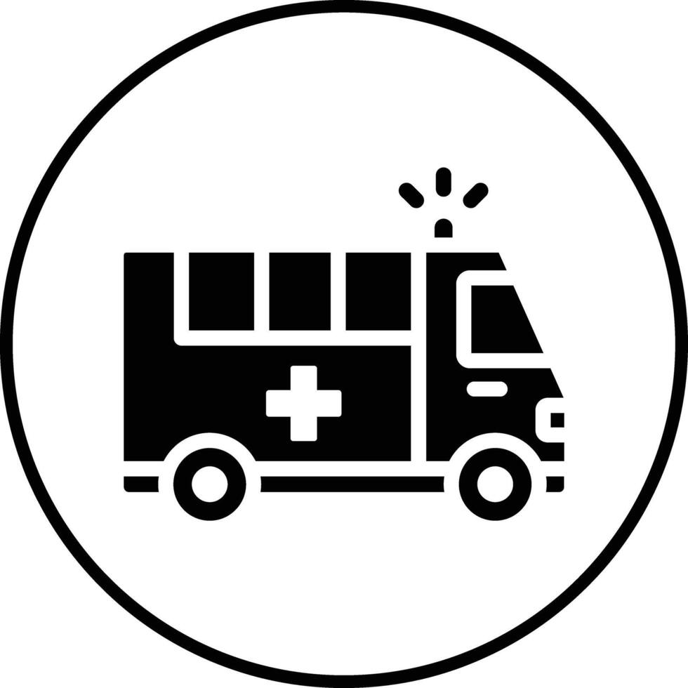 ambulance vector pictogram