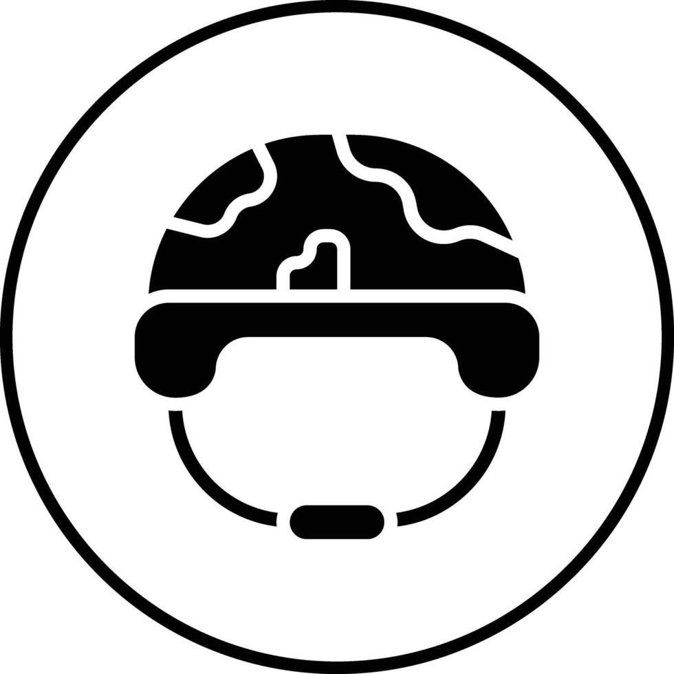 soldaat helm vector icoon