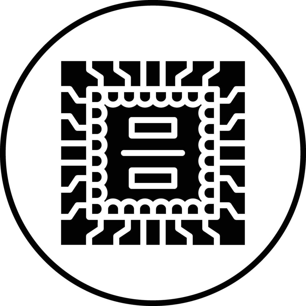 microchip vector icoon
