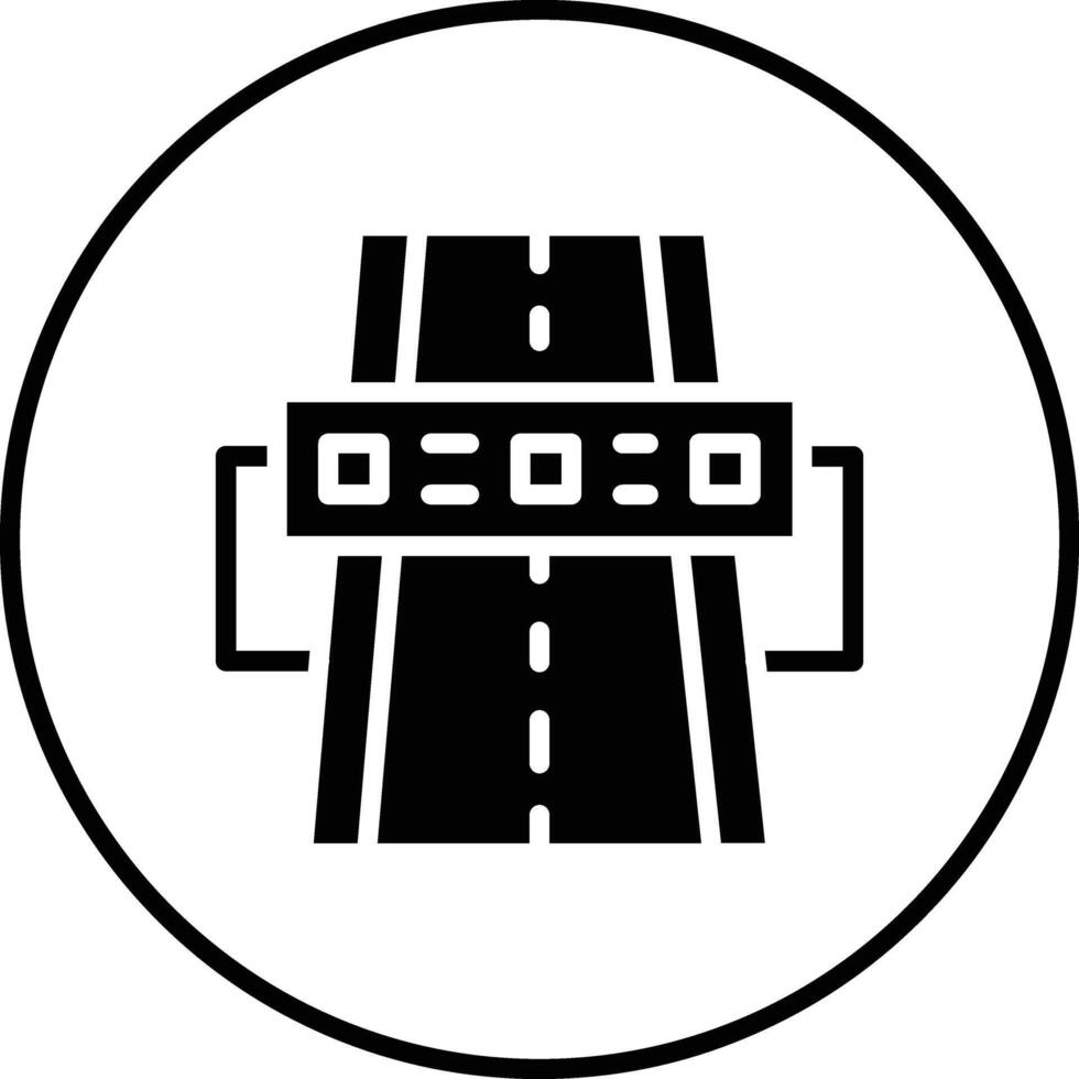 snelweg vector icoon