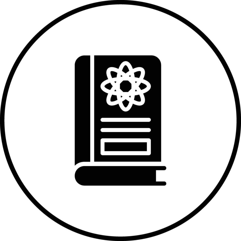 chemie boek vector icoon