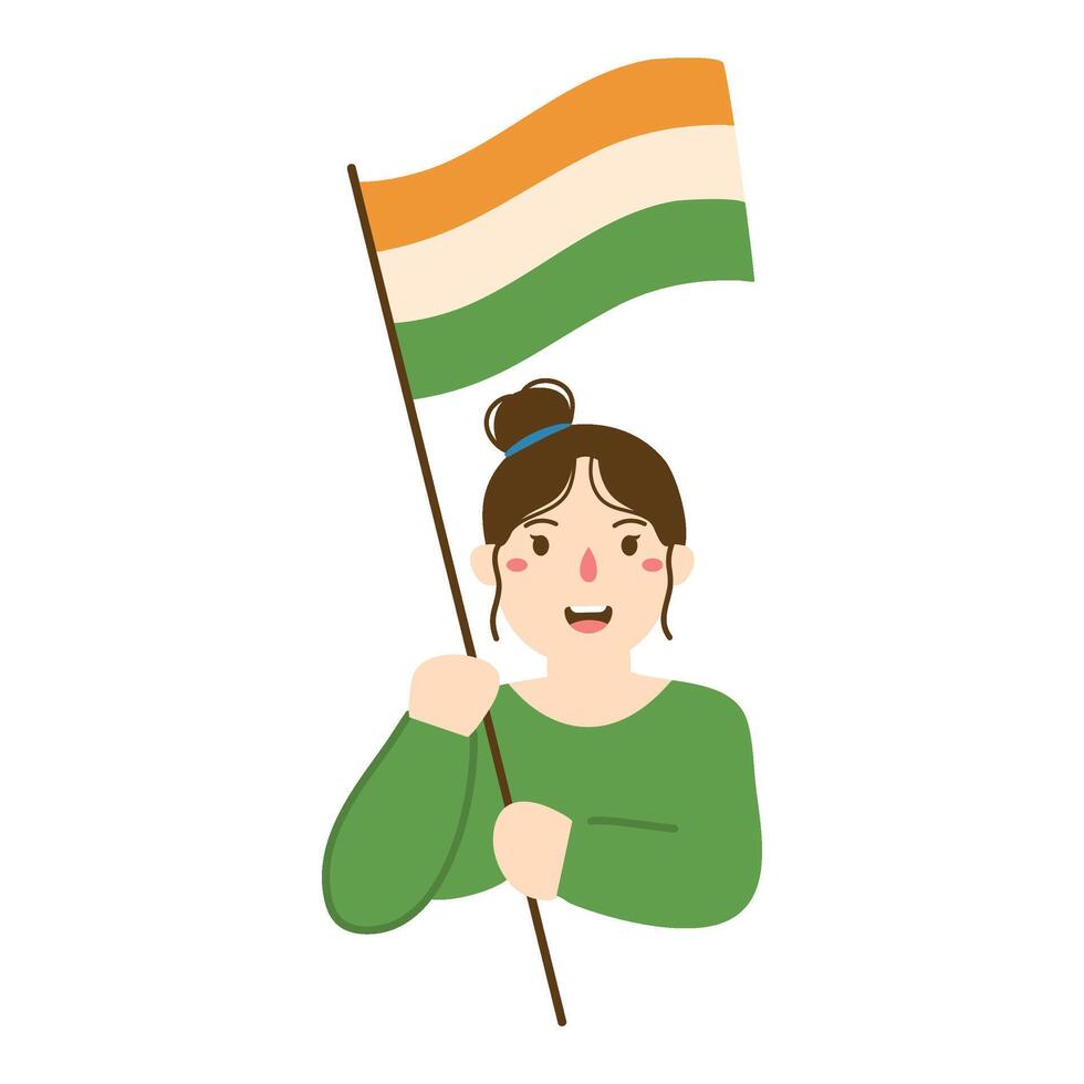 illustratie Indië onafhankelijkheid dag ontwerp vector