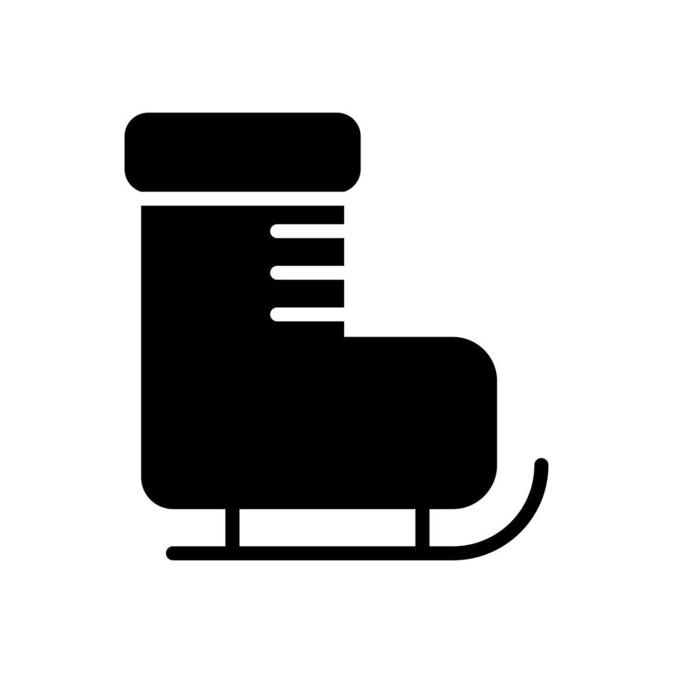 ijs skates icoon symbool vector sjabloon