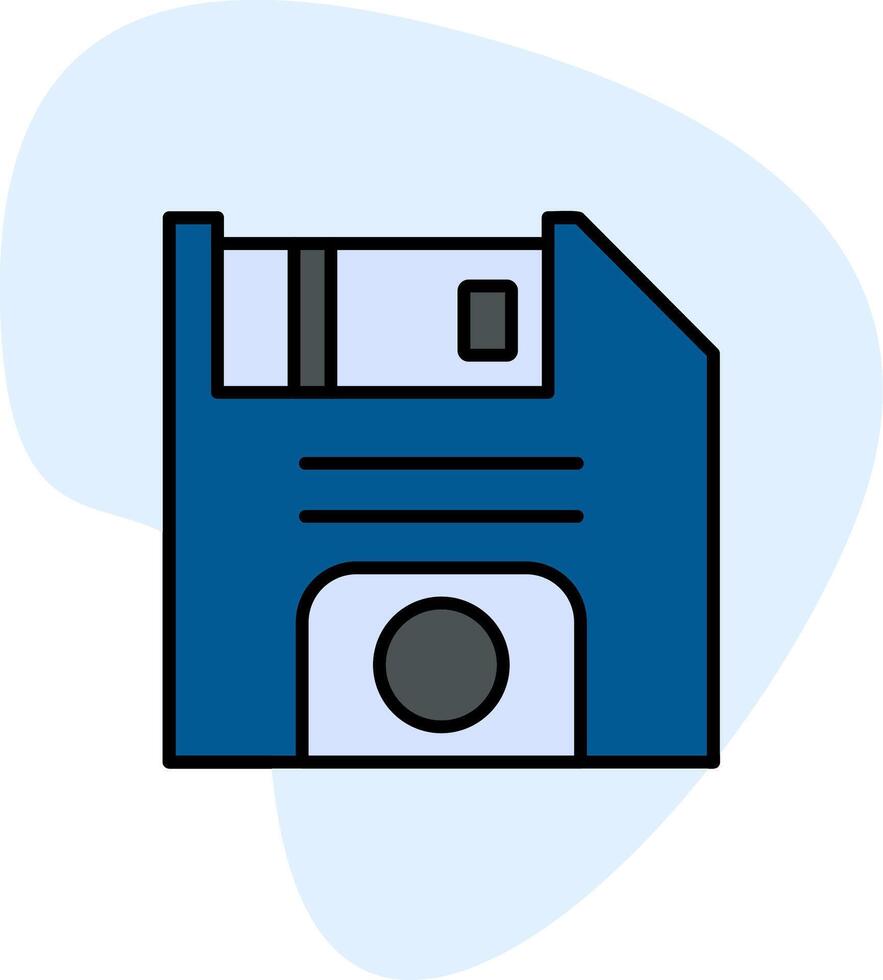 floppy schijf vecto icoon vector