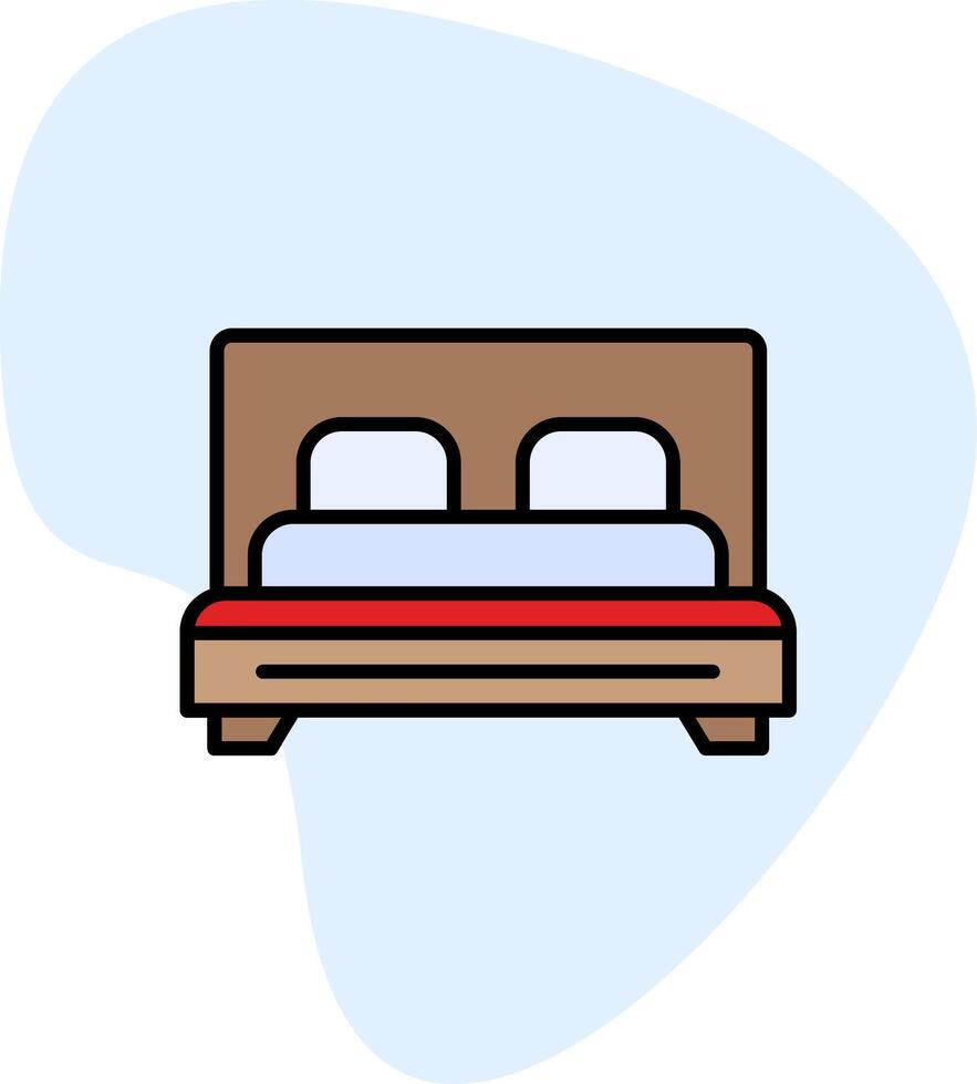 bed vecto icoon vector