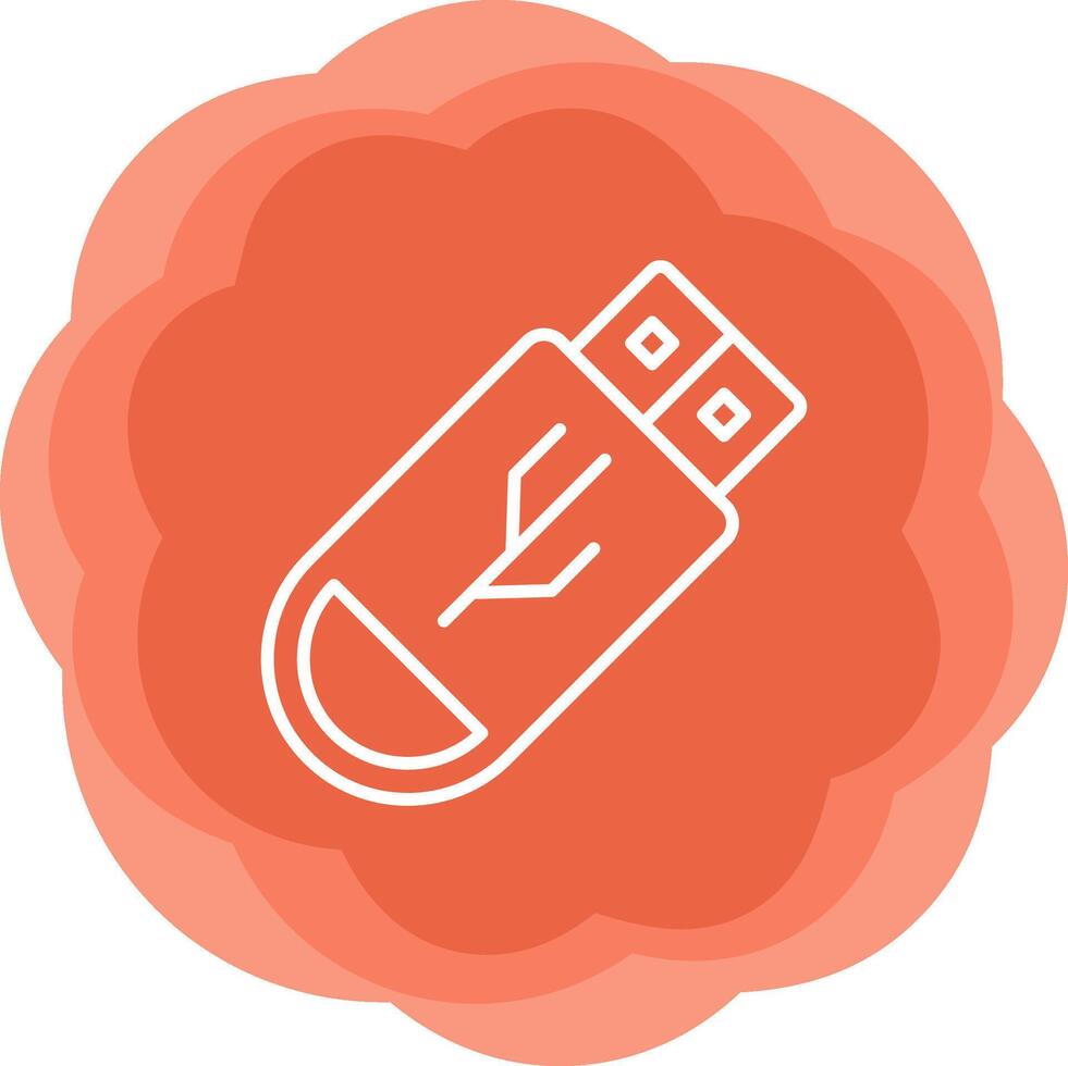 USB vecto icoon vector