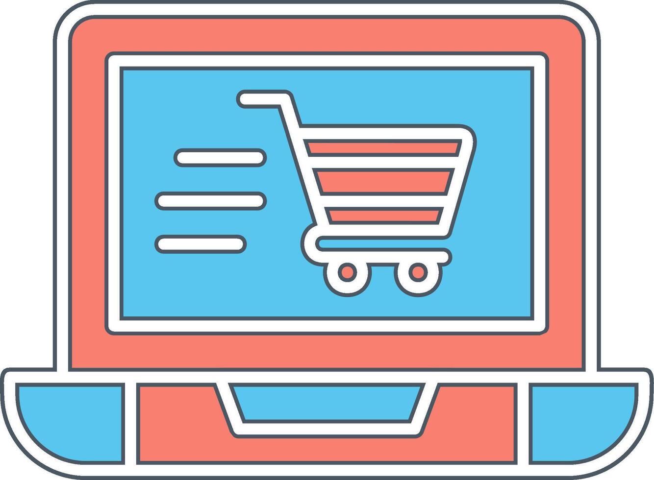 ecommerce vecto icoon vector