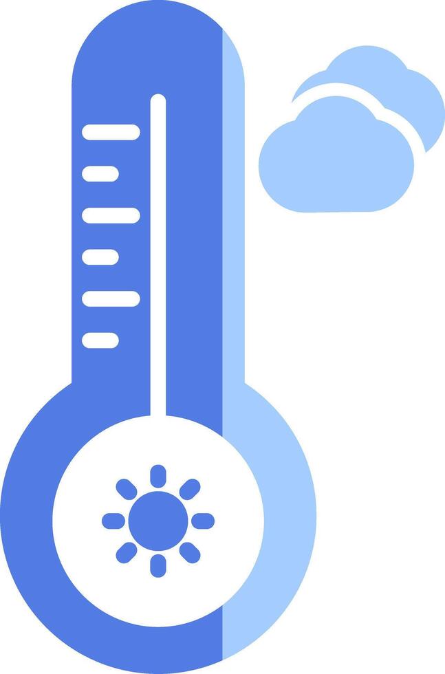 temperatuur heet vecto icoon vector