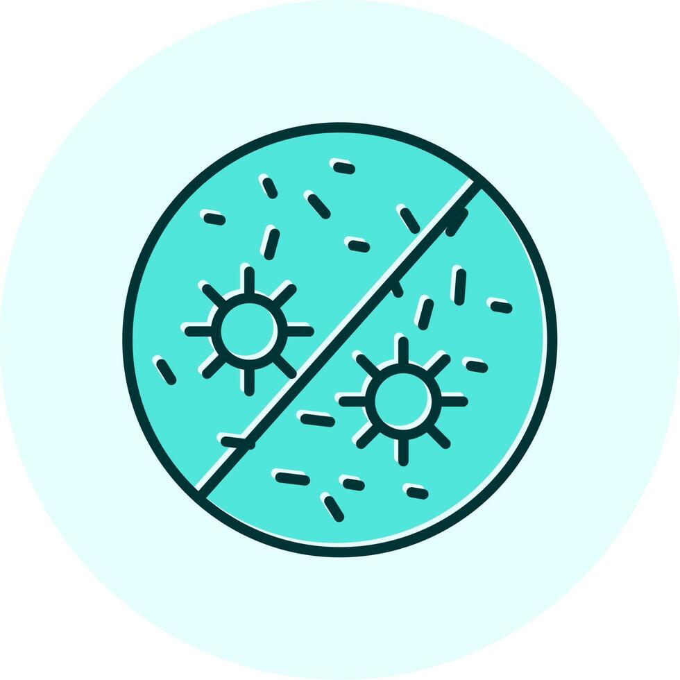 antibacteriële vecto icoon vector