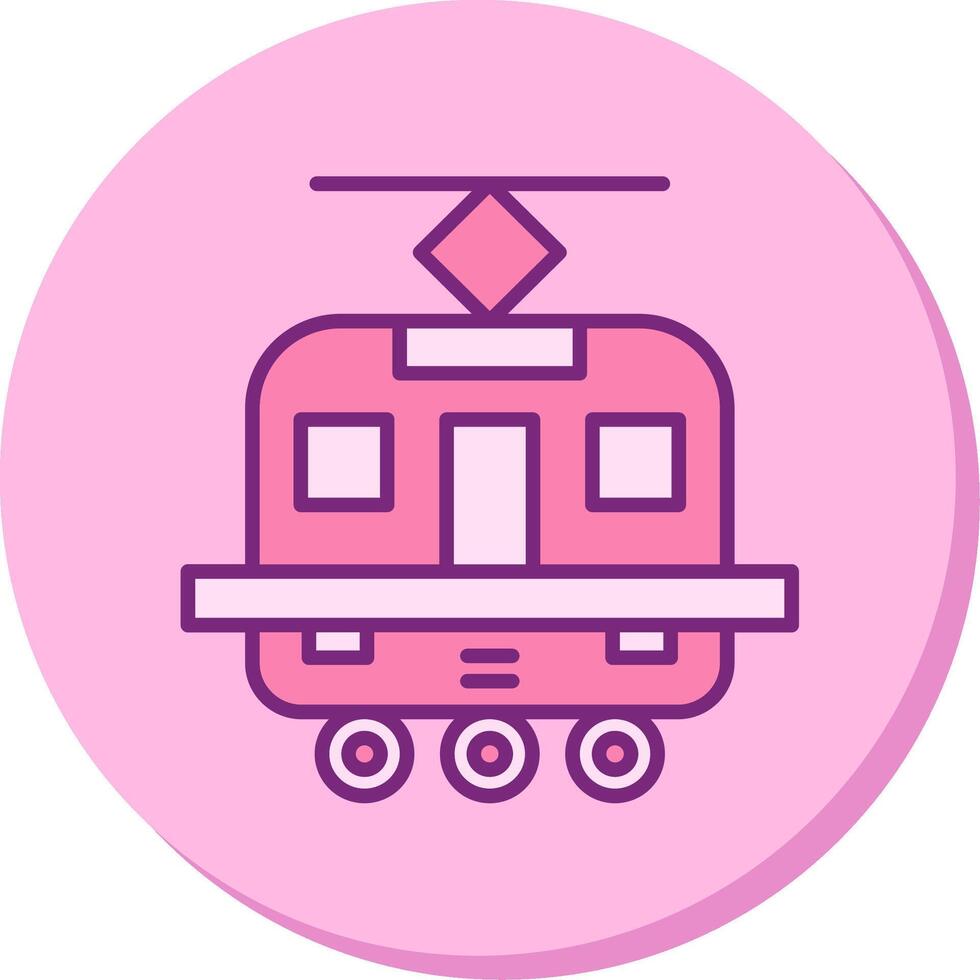 tram vecto icoon vector