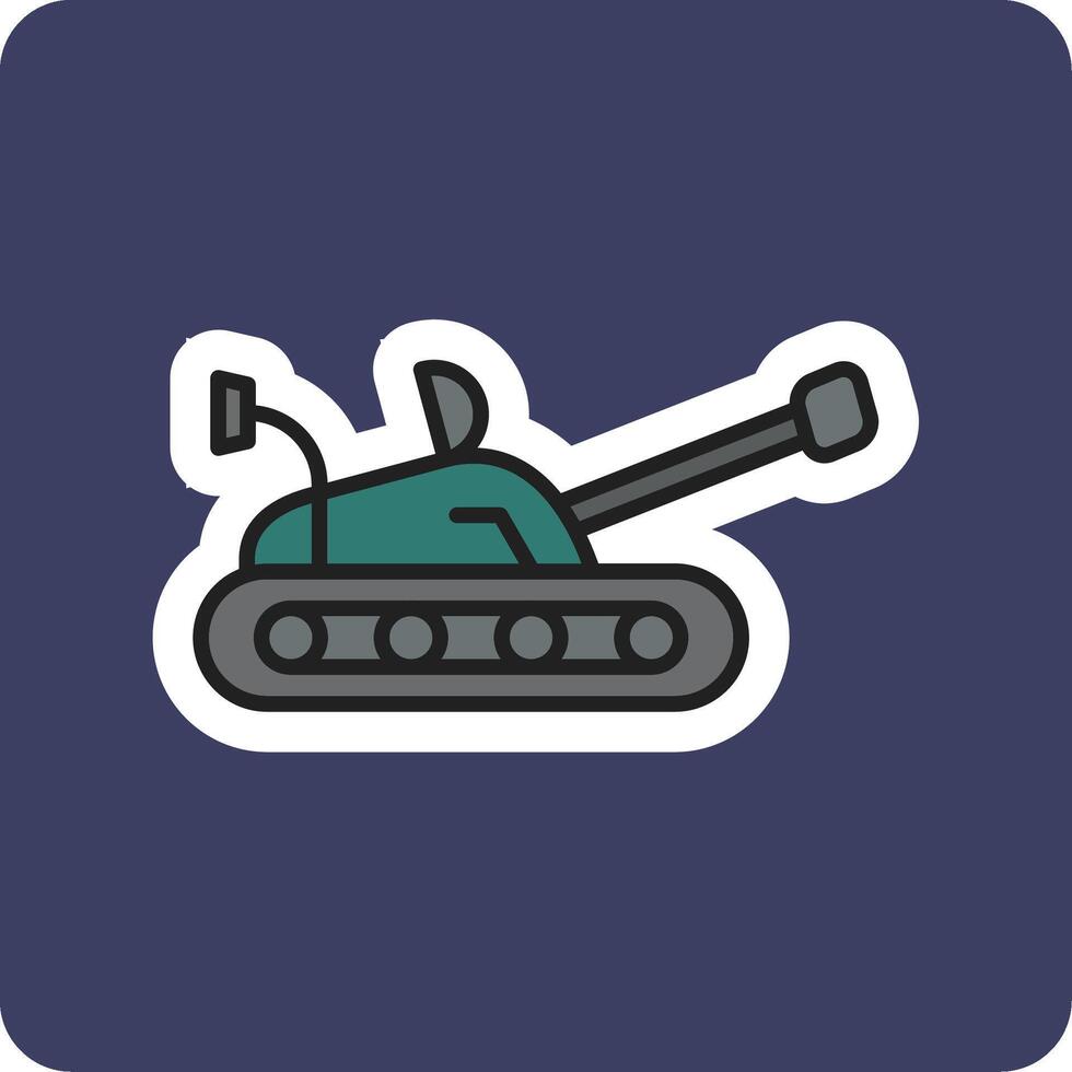 tank vecto icoon vector