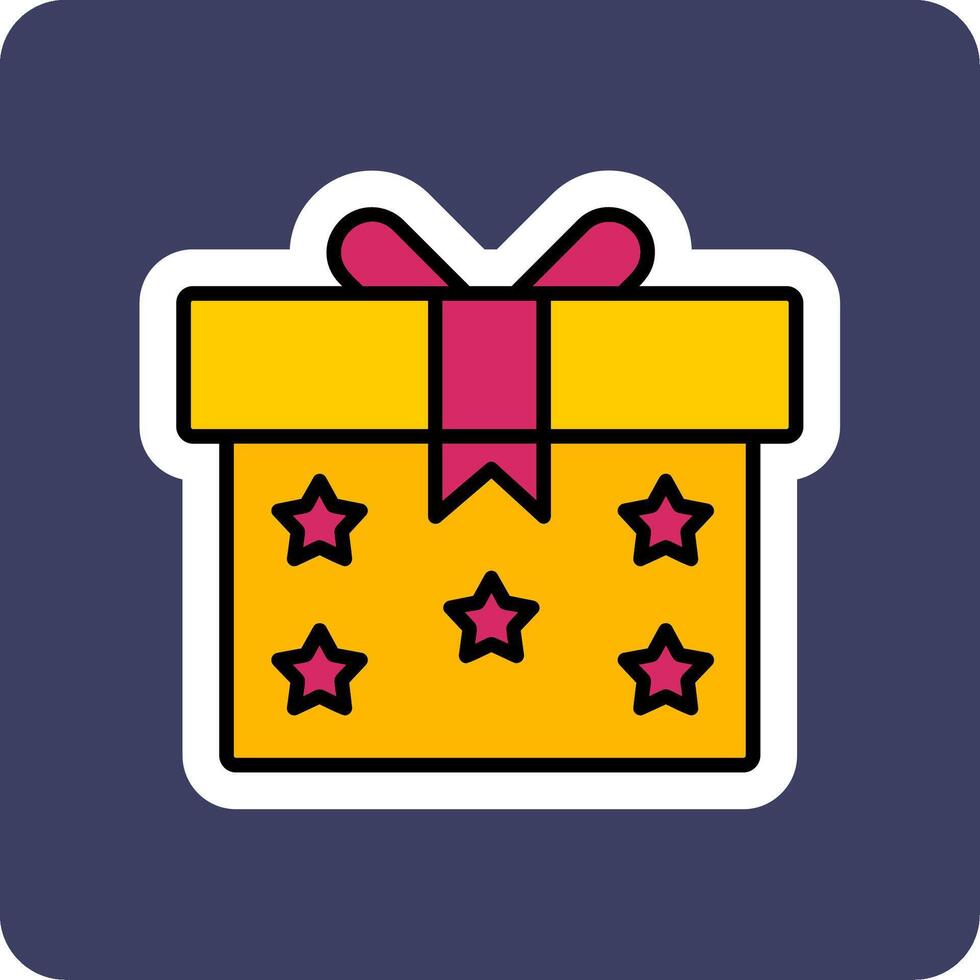 Cadeau vecto icoon vector