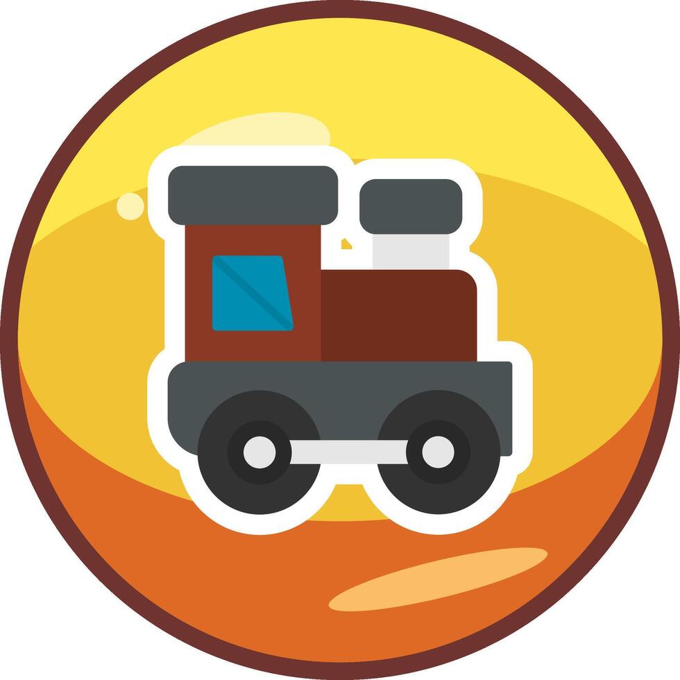 baby trein vecto icoon vector