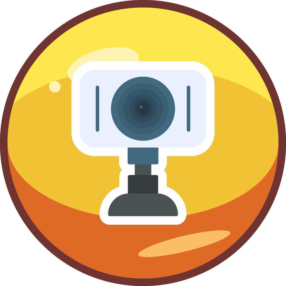 web Camera vecto icoon vector