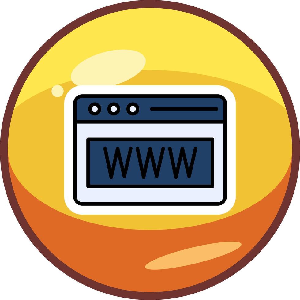 web browser vecto icoon vector