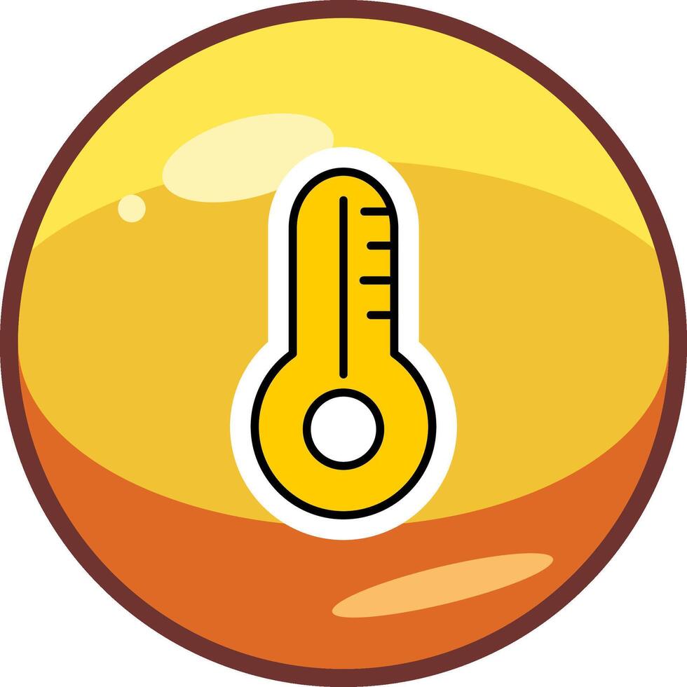 thermometer vecto icoon vector