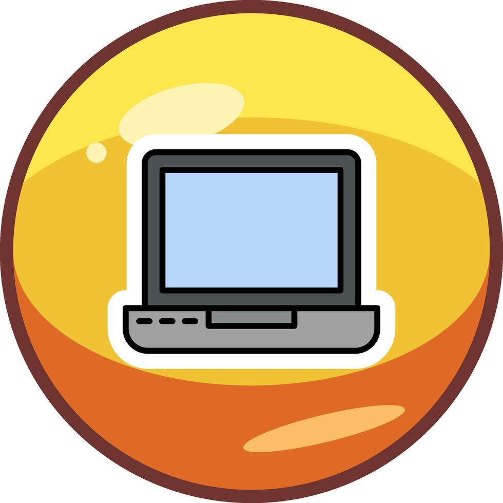 laptop vecto icoon vector