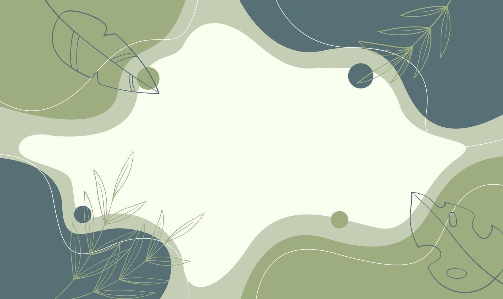 minimalistische abstract biologisch achtergrond. vector illustratie backdrop in natuurlijk groen kleur. geschikt voor sjabloon ontwerpen, dekt, affiches, spandoeken, en anderen