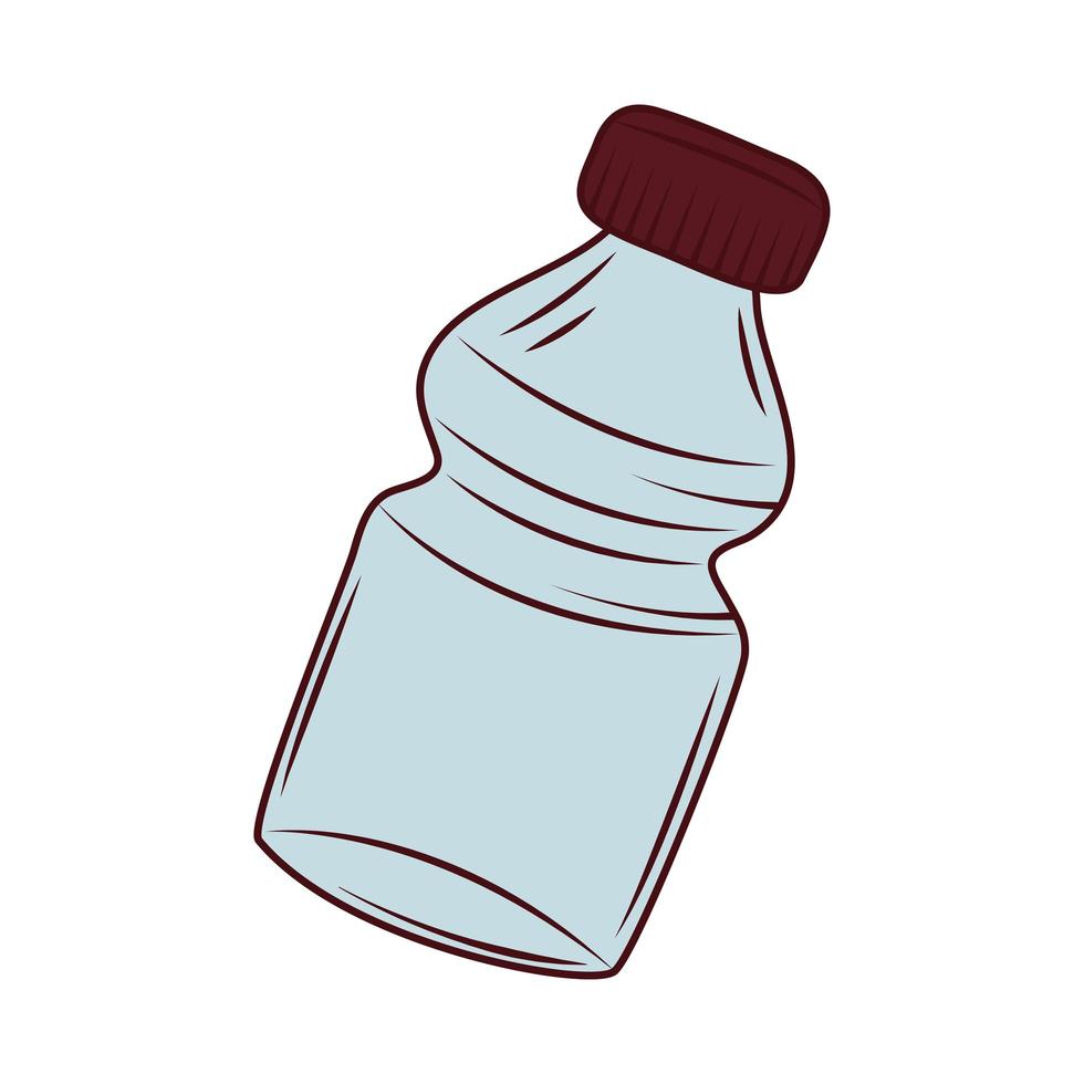 recycle plastic fles vector