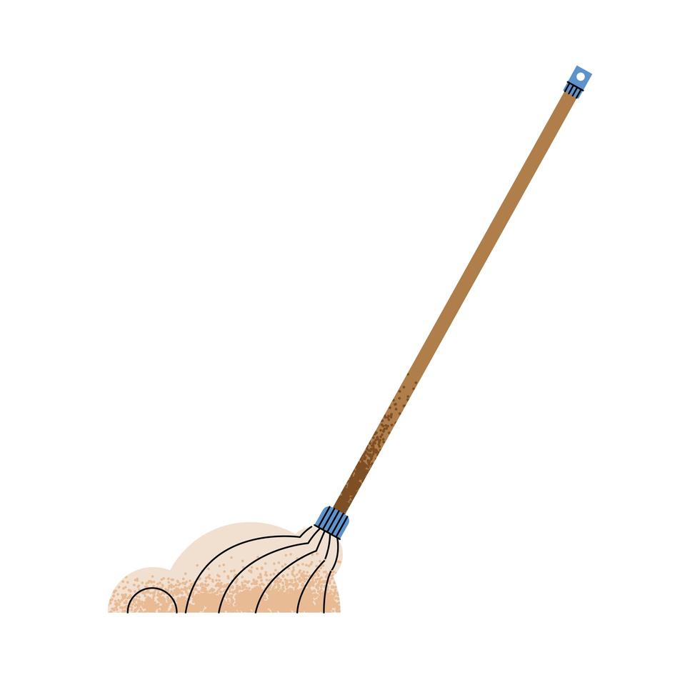 huishoudelijke mop tool vector