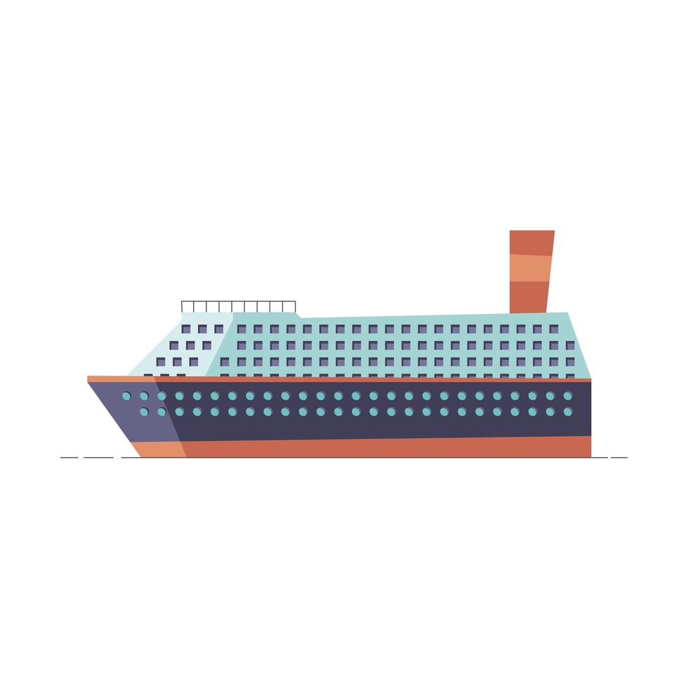 pictogram cruisevoertuig vector