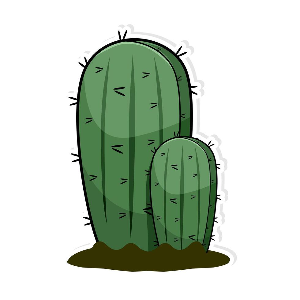 cactus fabriek illustratie vector kunst