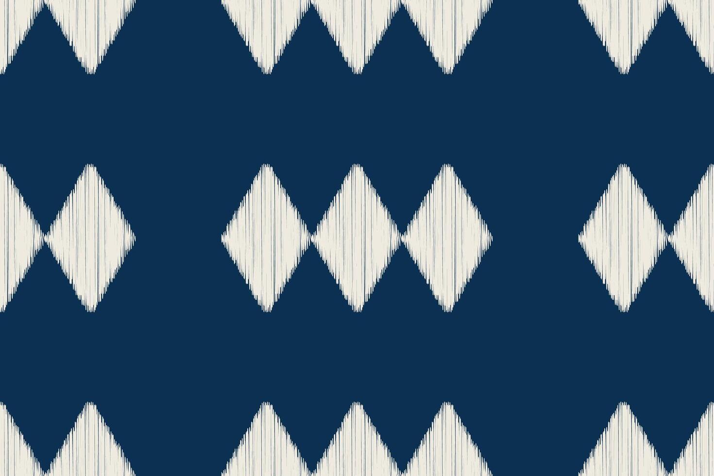 etnisch ikat kleding stof patroon meetkundig stijl.afrikaans ikat borduurwerk etnisch oosters patroon blauw achtergrond. abstract,illustratie,textuur,kleding,frame,decoratie,motief. vector