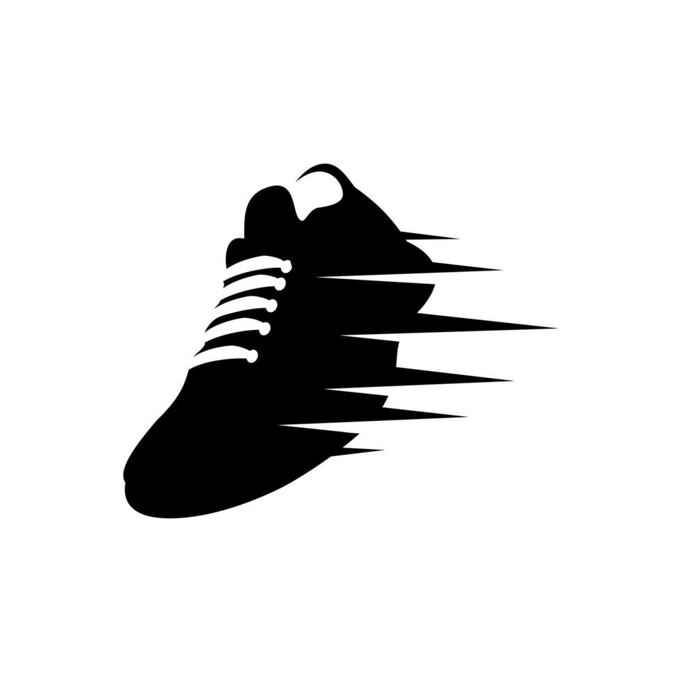 snel schoenen logo vector