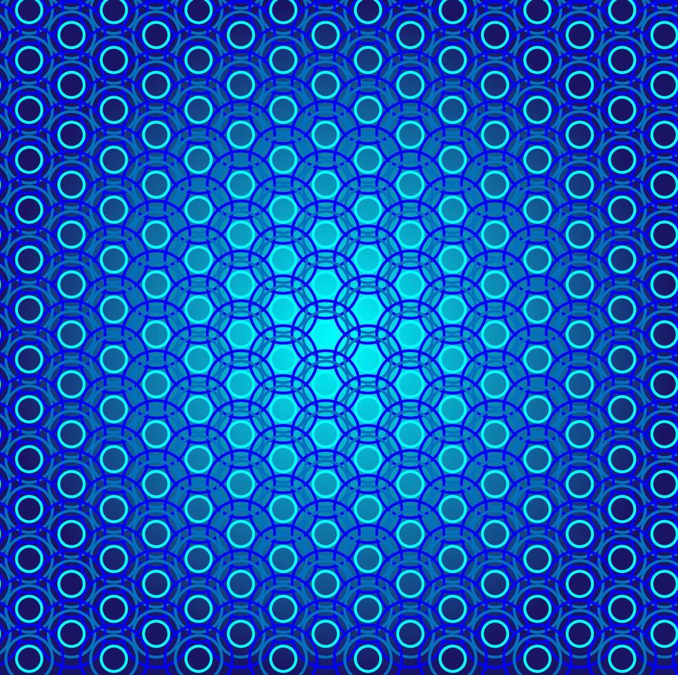 abstract patroon in de het formulier van een meetkundig patroon Aan een blauw achtergrond vector