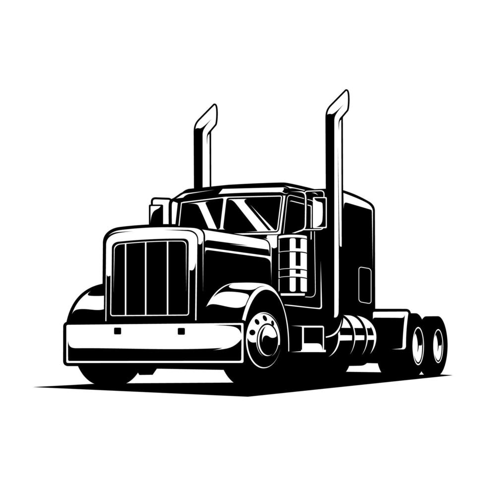 vrachtwagen vectorillustratie vector
