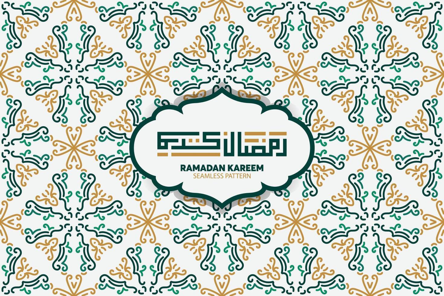 Ramadan kareem. Islamitisch groet kaart sjabloon met Ramadan voor behang ontwerp. poster, media spandoek. vector