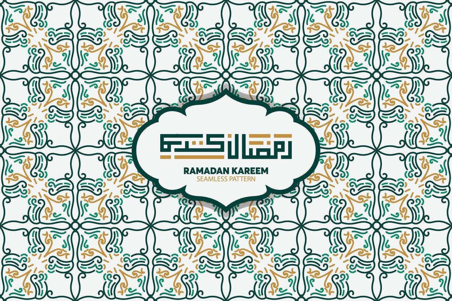 Ramadan kareem. Islamitisch groet kaart sjabloon met Ramadan voor behang ontwerp. poster, media spandoek. vector