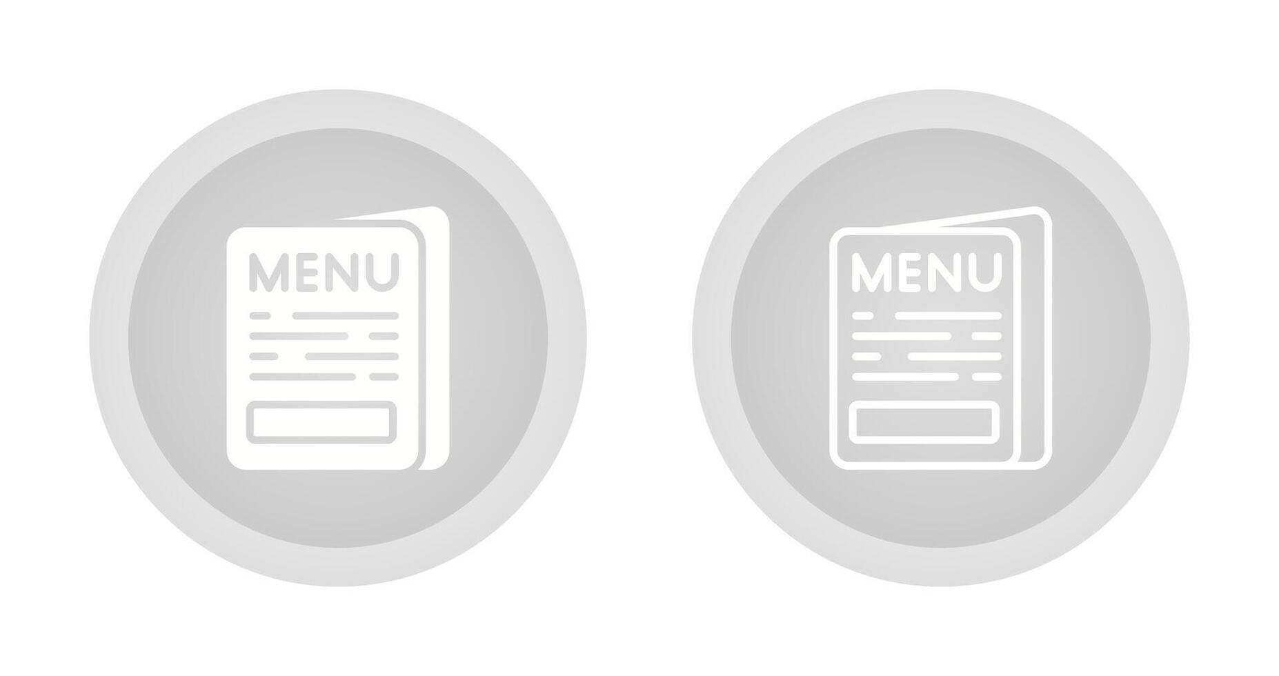 menu vector icoon