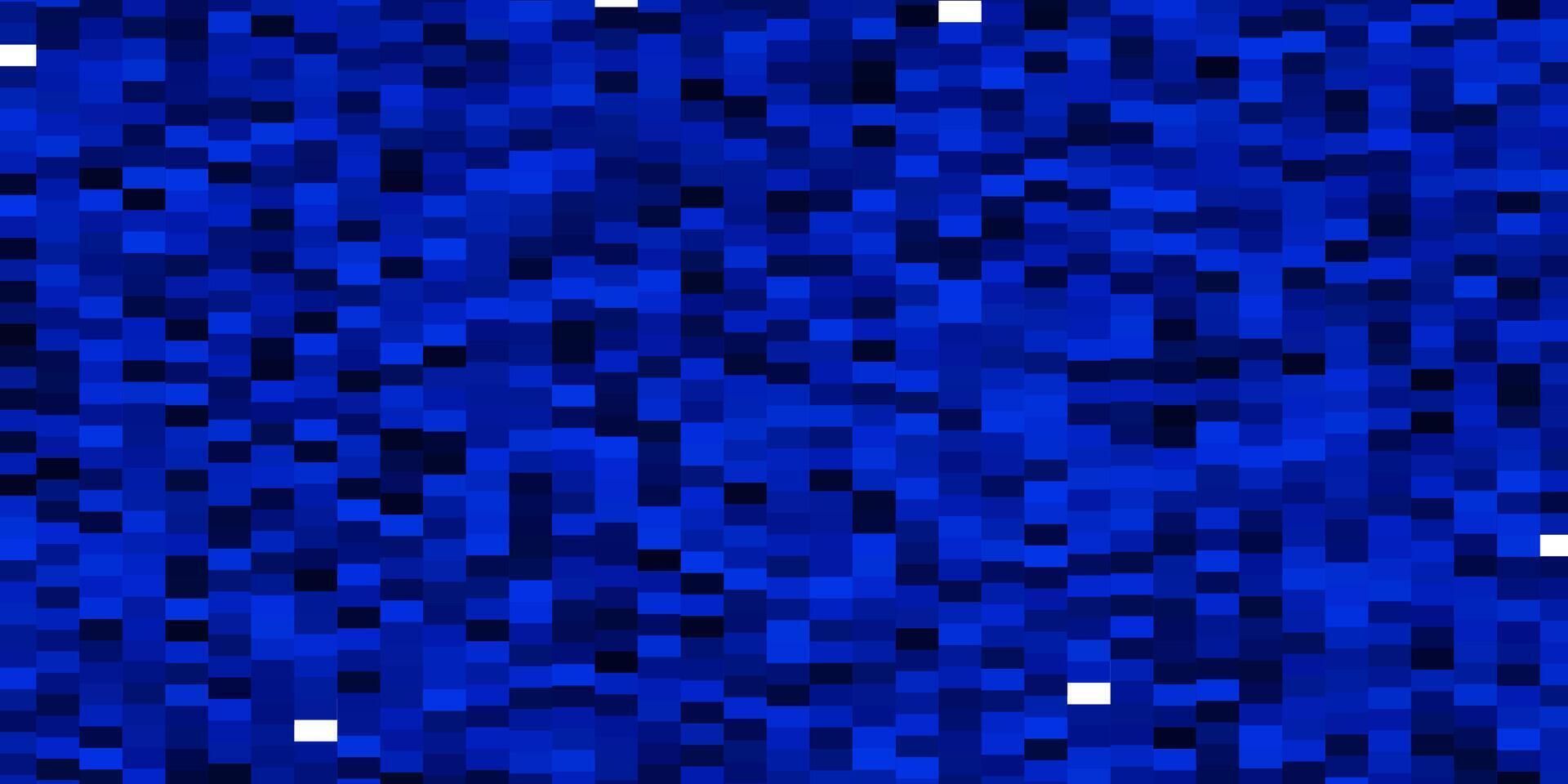 donkerblauwe vectortextuur in rechthoekige stijl. vector