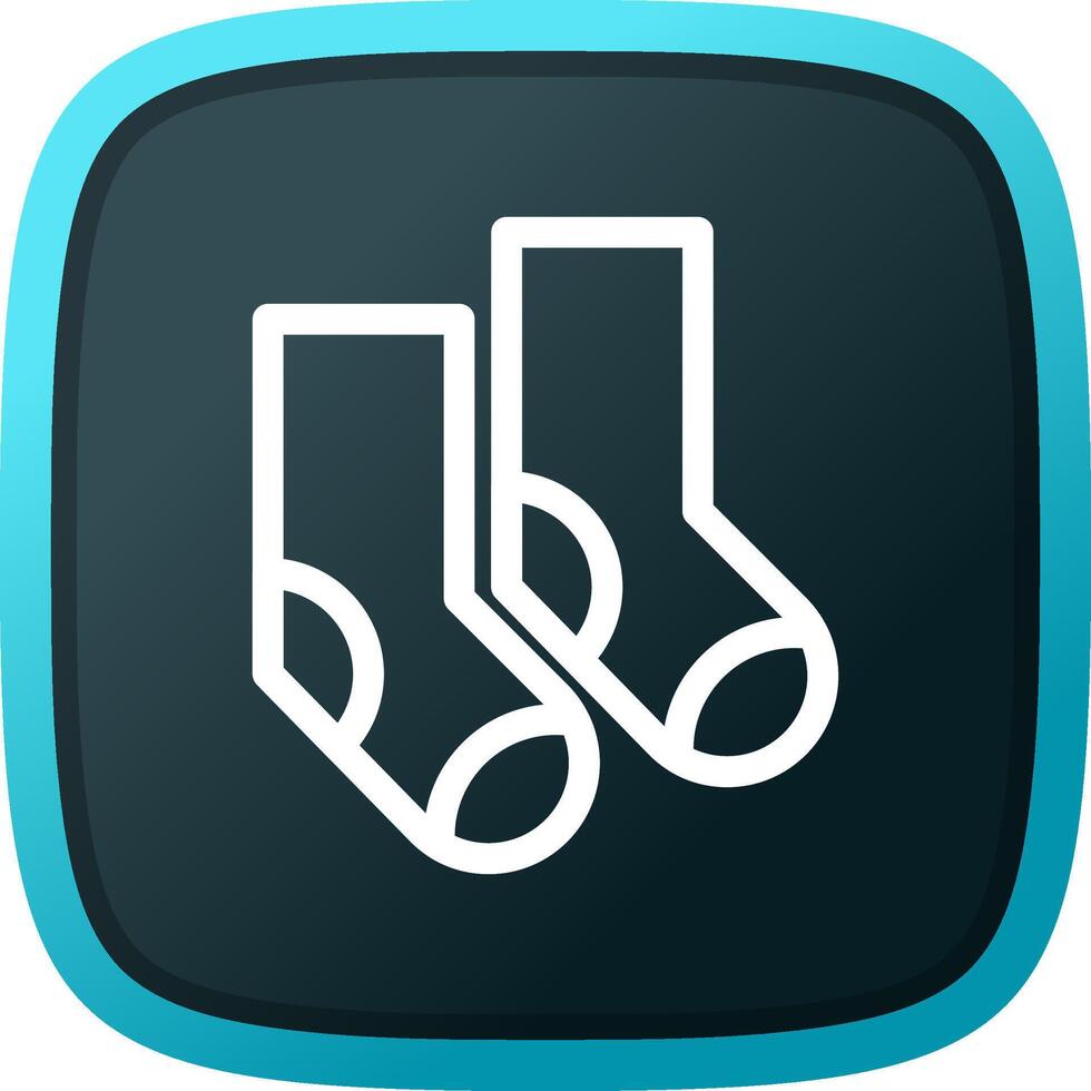 sokken creatief icoon ontwerp vector