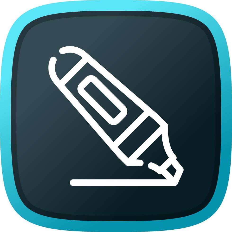 markeerstift creatief icoon ontwerp vector