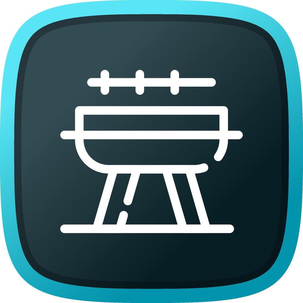 barbecue creatief icoon ontwerp vector