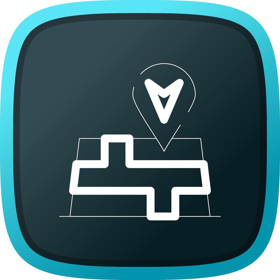 GPS creatief icoon ontwerp vector