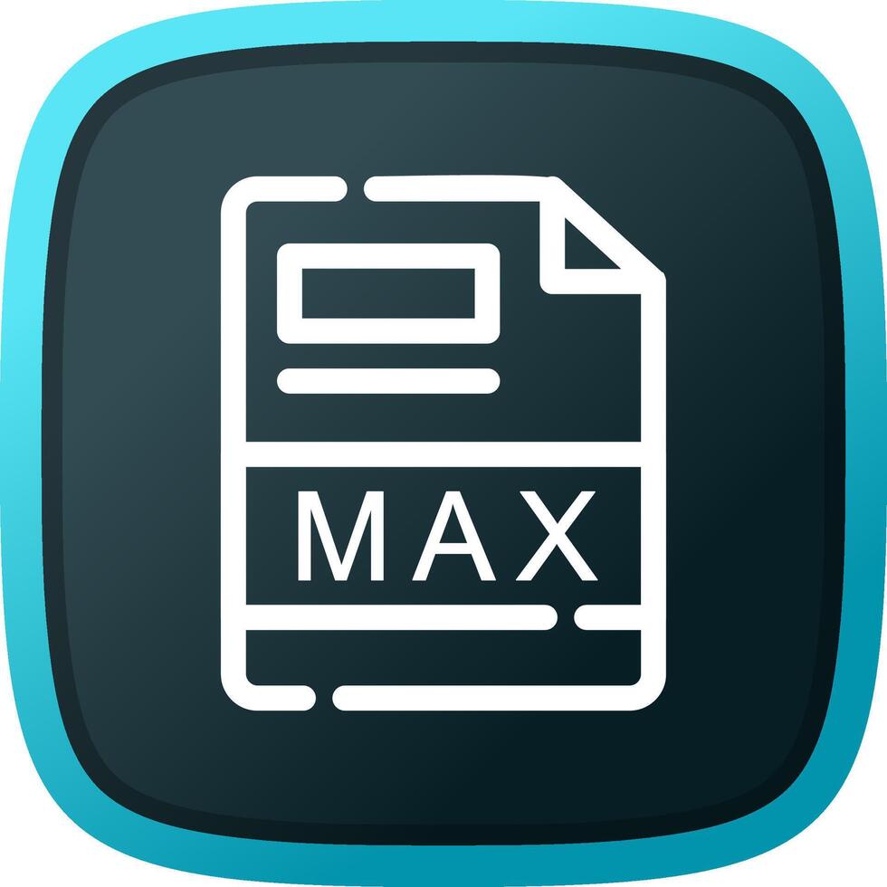 max. hoogte creatief icoon ontwerp vector