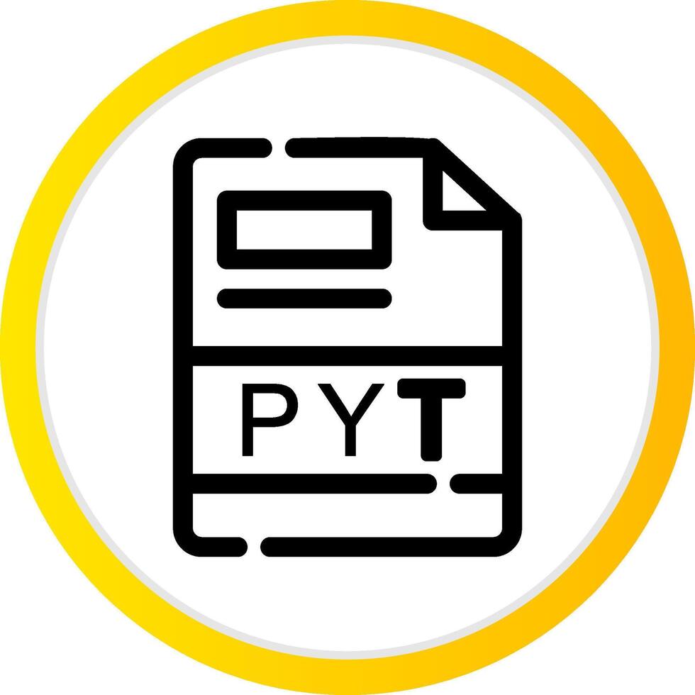 pyt creatief icoon ontwerp vector