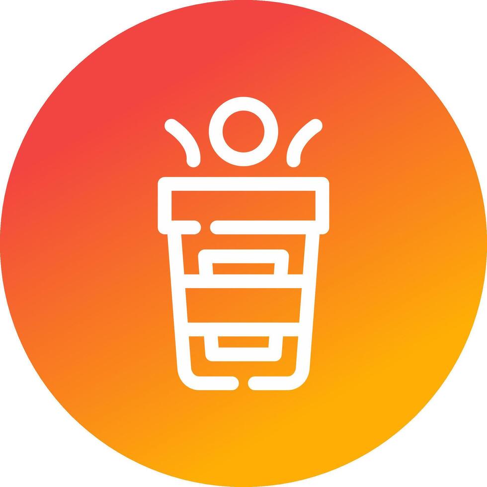 bier pong creatief icoon ontwerp vector