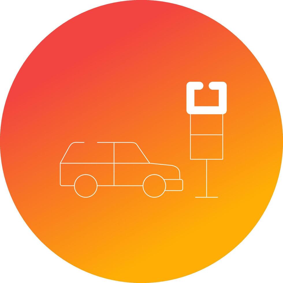 taxi signaal creatief icoon ontwerp vector