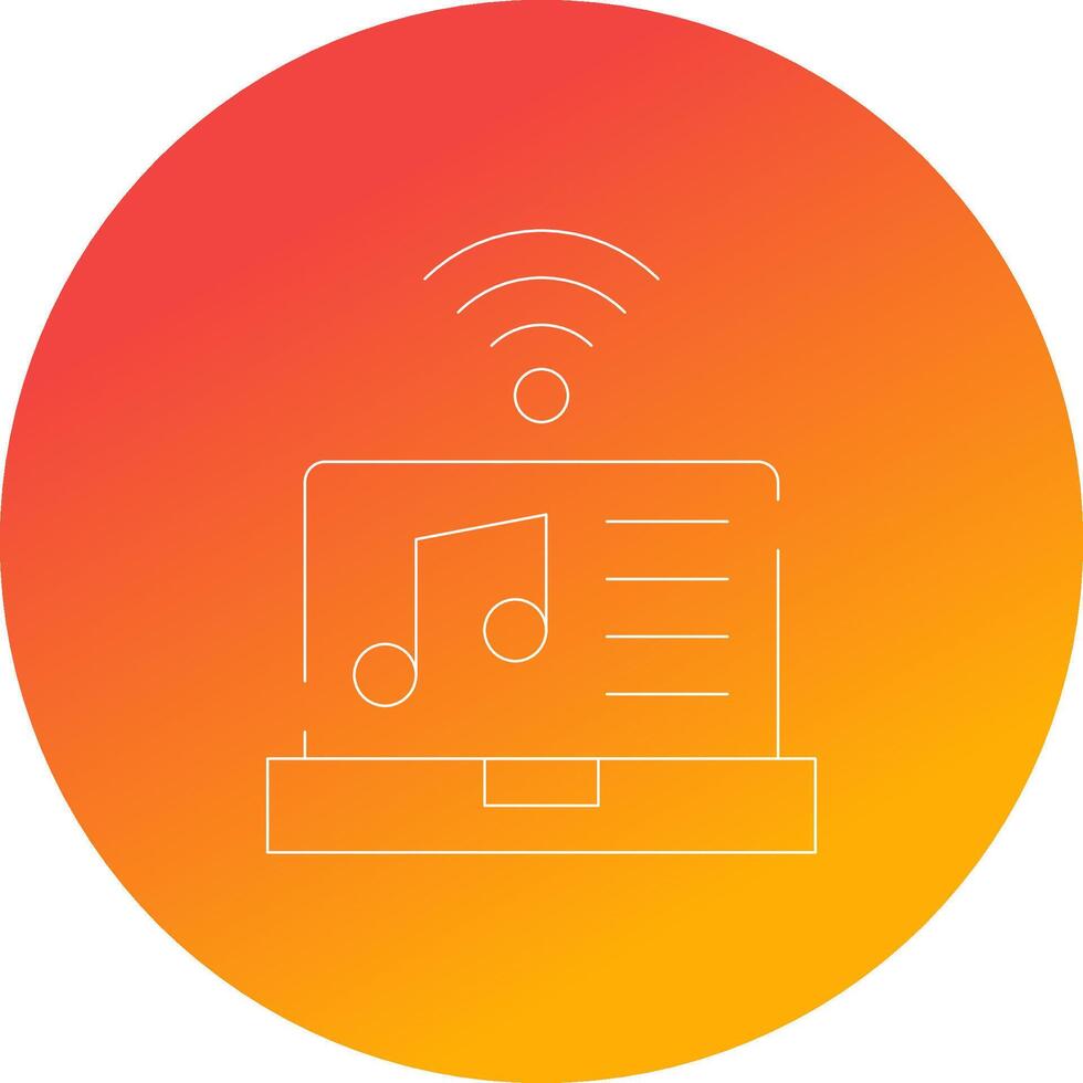slim muziek- kolom creatief icoon ontwerp vector