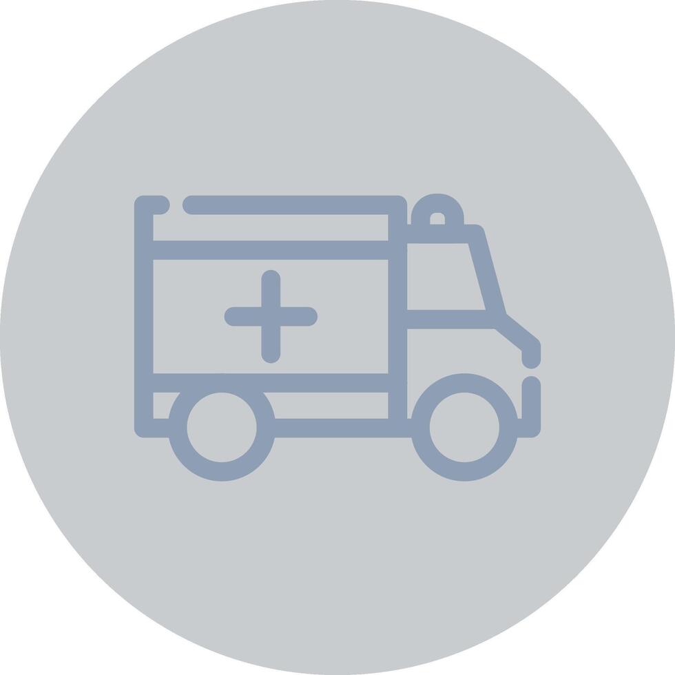 ambulance creatief icoon ontwerp vector