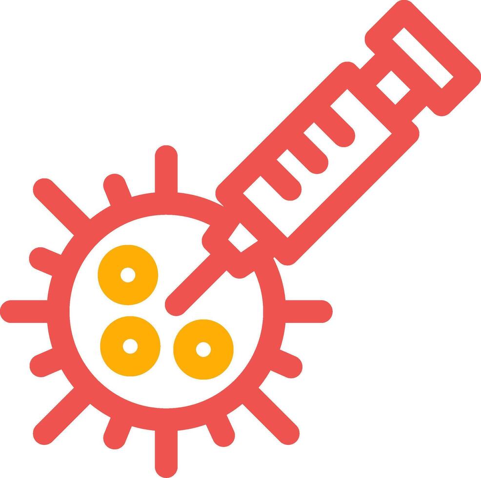 vaccinatie creatief icoon ontwerp vector