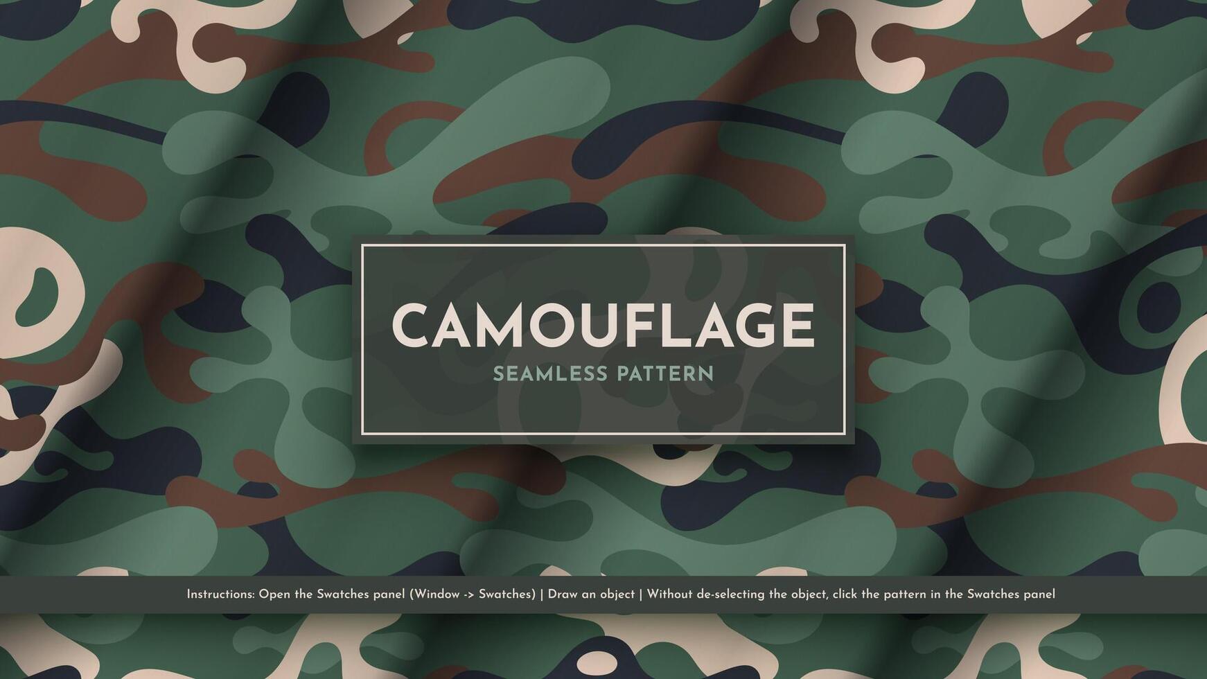 naadloos camouflage patroon. oorlog illustratie. traditioneel leger textuur. leger modern achtergrond vector