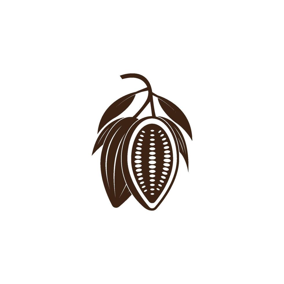 chocola logo ontwerp vector illustratie, creatief chocola logo ontwerp concept sjabloon