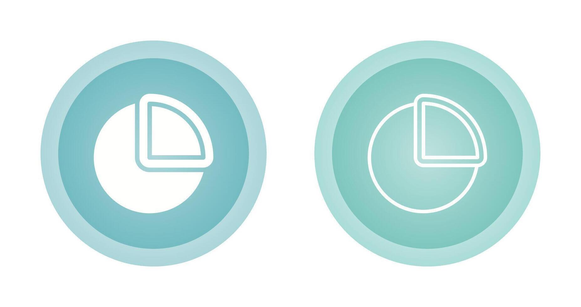 cirkeldiagram vector pictogram