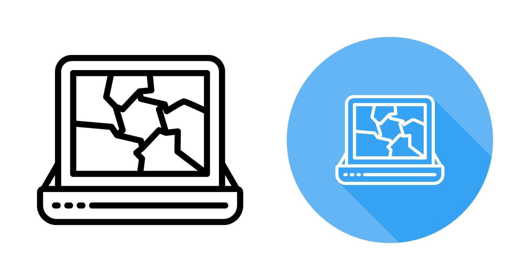 laptop vector pictogram