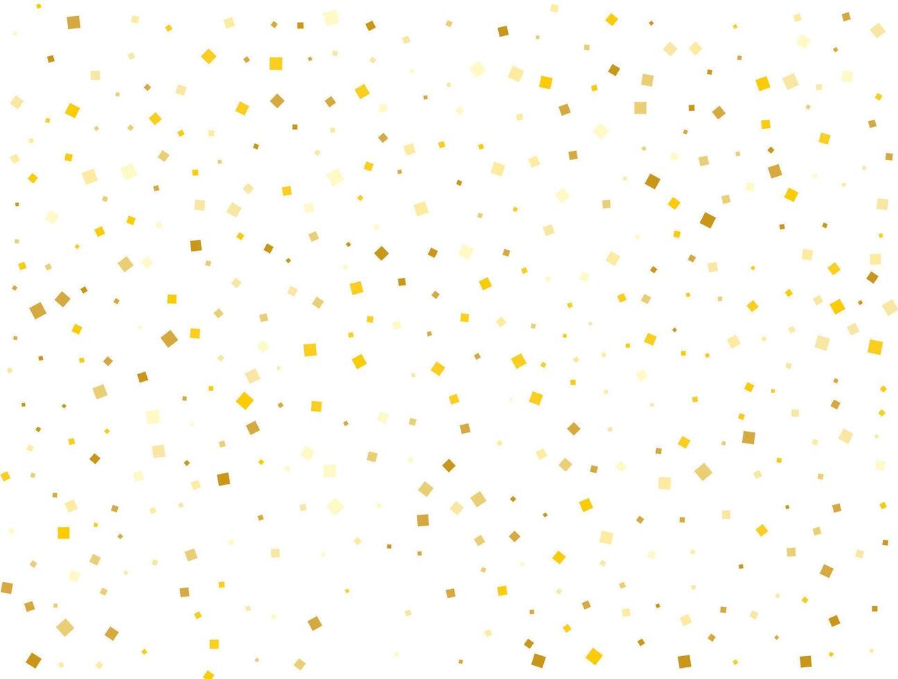 luxe goud plein confetti. vector illustratie